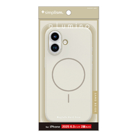 トリニティ iPhone 17用[Lumino] MagSafe対応 ハードケース サンドベージュ TR-IP25M2-LOMS-SB