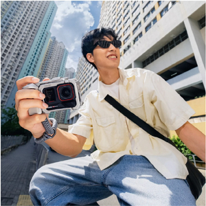 insta360 Ace Pro 2 ストリート撮影キット (デュアルバッテリー:ムーンライト・シルバー) ミッドナイトブラック CINSBBGA-ACEPRO246-イメージ4
