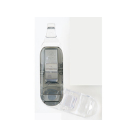 西敬 名札用パーツ マイティクリップ グレー FC23314-ML-C1GR