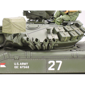 タミヤ 1/35 アメリカ空挺戦車 M551 シェリダン (ベトナム戦争) 1/35 ミリタリーミニチュアシリーズ No.365 T35365ｱﾒﾘｶM551ｼｴﾘﾀﾞﾝﾍﾞﾄﾅﾑ-イメージ7