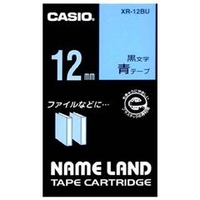 カシオ カシオネームランドテープ XR-12BU