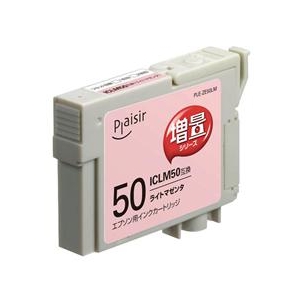 プレジール インクカートリッジ(エプソン対応/ライトマゼンタ) ライトマゼンタ PLE-ZE50LM プレジール インクカートリッジ(エプソン対応/ライトマゼンタ) ライトマゼンタ PLE-ZE50LM