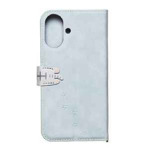 NATURAL　design iPhone17用 手帳型ケース NEW COCOTTE ブルーグレー IP25-61-COT09-イメージ2