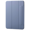エレコム iPad(A16) フラップケース 超薄型 マグネット着脱 スリープ対応 ブルーグレー TB-A25RWVPF2BG