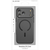 エレコム iPhone18 Pro Max用ハイブリッドアルミケース 極限 MAGKEEP ブラック PM-A26DALCKM1-イメージ1