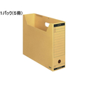 コクヨ ファイルボックス-FS〈Aタイプ〉B4ヨコ 背幅102mm クラフト 5冊 1パック(5冊) F836550-B4-LFBN