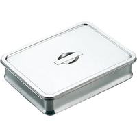 イケダ エコクリーン 18-8スタッキング角バット 10枚取 10枚取バット350×265mm85mm FCK9776-004618010