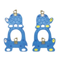 安全興業/単管バリケード トータス君 ブルー 簡単クランプ付 TOB-K FCD037D-4367350