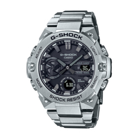 カシオ ソーラー腕時計 G-SHOCK G-STEEL シルバー GST-B400D-1AJF