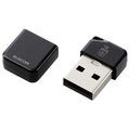 エレコム USB3．2(Gen1)対応誤消去防止ソフト対応メモリ(32GB) ブラック MF-USB3032GBK