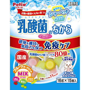 ペティオ 乳酸菌のちから ゼリータイプ ミックス(16g×15個入) ﾆﾕｳｻﾝｷﾝﾉﾁｶﾗｾﾞﾘ-ﾐﾂｸｽ15ｺ-イメージ1