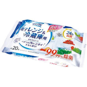 Ｌｉｆｅ－ｄｏ．Ｐｌｕｓ クリンクル 電子レンジ&冷蔵庫おそうじシート 20枚 F039342-LD-603-イメージ1
