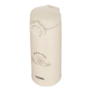 サーモス 調乳用ステンレスボトル(0．35L) ベージュ JPA-350DSBE-イメージ3