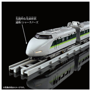 タカラトミー プラレール リアルクラス 100系山陽新幹線フレッシュグリーン(ライト付仕様) PLAﾘｱﾙｸﾗｽ100ｹｲｻﾝﾖｳｼﾝｶﾝｾﾝ-イメージ12