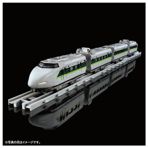 タカラトミー プラレール リアルクラス 100系山陽新幹線フレッシュグリーン(ライト付仕様) PLAﾘｱﾙｸﾗｽ100ｹｲｻﾝﾖｳｼﾝｶﾝｾﾝ-イメージ7