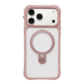 Ｈａｍｅｅ iPhone18 Pro Max/17 Pro Max用 MAGSYNQ ｽﾀﾝﾄﾞｹｰｽ IFACE LEANY ダスティピンク 41-193659