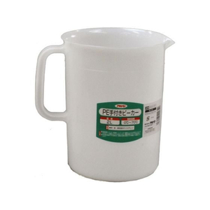 アサヒペン PE手付きビーカー 2L 3012-07 FCB987G-イメージ1