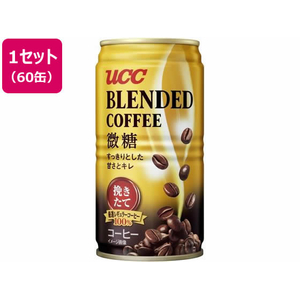 UCC ブレンドコーヒー 微糖 185g×60缶 F294603-502528-イメージ1