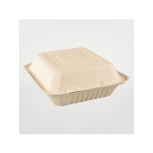 パックスタイル バガス容器 BBランチ 200-220-3 50枚 FC217SH-00605987-イメージ2