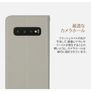 SKINPLAYER GalaxyS10+用ケース Trenther view レッド SKP16366S10P-イメージ11