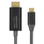 グリーンハウス USB Type-C - HDMIミラーリングケーブル 3m ブラック GH-HALTB3-BK-イメージ2