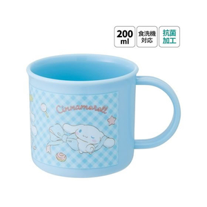 スケーター 抗菌 食洗機対応 プラコップ 200mL シナモロールリボン FC257SU-KE4AAG-イメージ1
