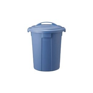 トラスコ中山 TRUSCO　PPペール丸型90L TPPM-90-B-イメージ1