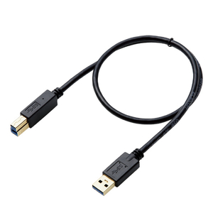 エレコム USB3．0ケーブル(0．5m) ブラック DH-AB3N05BK-イメージ2