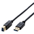 エレコム USB3．0ケーブル(0．5m) ブラック DH-AB3N05BK-イメージ1