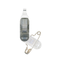 西敬 名札用パーツ マイティクリップ ピン付 FC23315-ML-C2