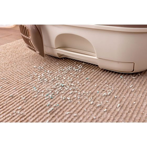 サンコー おくだけ吸着猫のトイレ下敷きマット ベージュ FCC9395-イメージ6