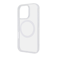 レイアウト iPhone 16 Pro用Like standard MagSafe対応 マグネットアクセサリー対応 衝撃吸収 バンパー ハイブリッドケース クリア RT-P47MG2/CM