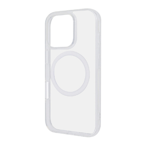レイアウト iPhone 16 Pro用Like standard MagSafe対応 マグネットアクセサリー対応 衝撃吸収 バンパー ハイブリッドケース クリア RT-P47MG2/CM-イメージ1