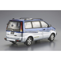 希少レトロ　TOYOTA ライトエース　サンルーフ　ミニカー(全長40㌢) アオシマ 1/24 ザ☆モデルカー No.126 トヨタ SR40G