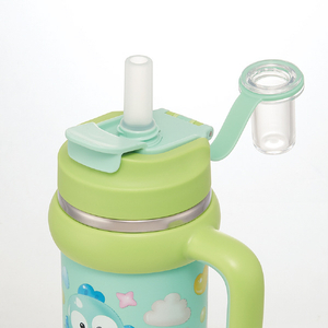 スケーター ハンドル付ストロータンブラ HGぷっくりバルーン 830ml STSTB9ﾊﾝｷﾞﾖﾄﾞﾝ-イメージ4