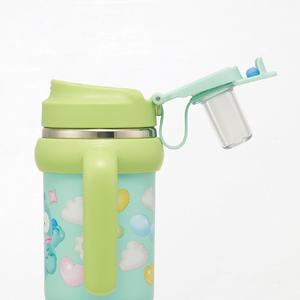 スケーター ハンドル付ストロータンブラ HGぷっくりバルーン 830ml STSTB9ﾊﾝｷﾞﾖﾄﾞﾝ-イメージ7
