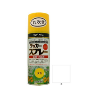 サンデーペイント ラッカースプレーMAX 白 300mL 丸吹き FC163SN