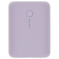 MOTTERU モバイルバッテリー(10,000mAh) ペールアイリス MOT-MB10001Z-PU
