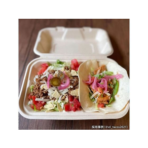 パックスタイル バガス容器 BBランチ 220-150 50枚 FC218SH-00605988-イメージ10