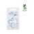ｂａｎｄｅ 書けるロールステッカー blue flowers FCF954N-BDA829-イメージ2