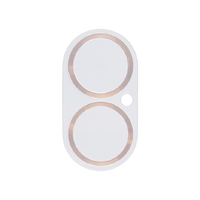 Hamee iPhone17用 強化ガラスカメラレンズプロテクター IFACE メタルゴールド 41-183674