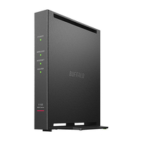 バッファロー 無線LAN親機 11ac/n/a/g/b 866+300Mbps ブラック WCR-1166DHPL