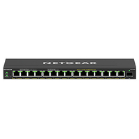 NETGEAR PoE+対応 (180W)ギガビット15ポート スイッチングハブ GS316EP-100JPS