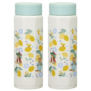 スケーター 八角ステンボトル500ml ピーラビ(シトロン) STO5-イメージ4