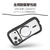 エレコム iPhone17 Pro用Grippy ハイブリッドケース フレームカラー MAGKEEP ブラック PM-A25CGRPFMBK-イメージ5