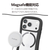 エレコム iPhone17 Pro用Grippy ハイブリッドケース フレームカラー MAGKEEP ブラック PM-A25CGRPFMBK-イメージ6