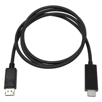 アイネックス DisplayPort - HDMIアクティブケーブル 1．5m ブラック AMC-DPHD15