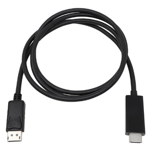 アイネックス DisplayPort - HDMIアクティブケーブル 1．5m ブラック AMC-DPHD15-イメージ1