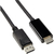 アイネックス DisplayPort - HDMIアクティブケーブル 1．5m ブラック AMC-DPHD15-イメージ3