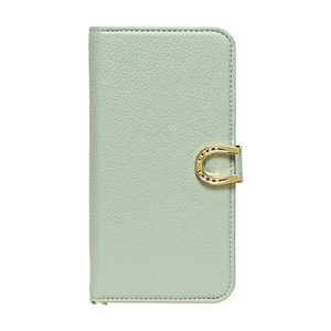 NATURAL　design iPhone17用 手帳型ケース ORFE ミントグリーン IP25-61-ORF02-イメージ1